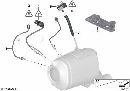 DIESEL PART.FILTER SENS./MOUNTING PARTS