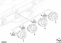 STARTER/STOP SWITCH diagram for BMW 3 Series E90 318d