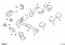 Interrupteurs divers/alume-cigares diagram for BMW 5 Series E39 525td