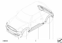 JCW AERODYNAMIC PACKAGE II