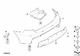 BMW PERFORMANCE AERODYNAMICS, REAR