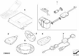 INSTALLING SET INDEPEND.HEATER/VENTILAT. diagram for BMW 3 Series E46 318i