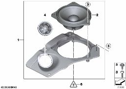 SINGLE PARTS F PACKAGE SHELF HIFI SYSTEM