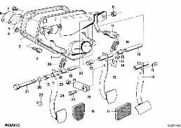 PEDALS/STOP LIGHT SWITCH