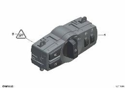 CONTROL UNIT LIGHTS diagram for BMW X3 F25 28iX