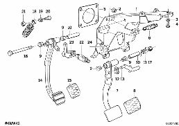 PEDALS/STOP LIGHT SWITCH