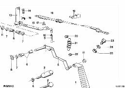 ACCELERATOR PEDAL/BOWDEN CABLE