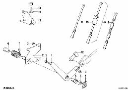 ACCELERATOR PEDAL/ROD ASSY