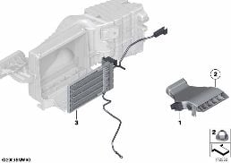 ELECTRIC PREHEATER diagram for BMW 5 Series F11 LCI M550dX