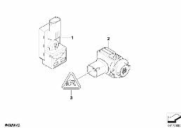 Czujnik AUC diagram for BMW 7 Series E65 745i
