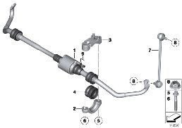 FRONT STABILIZER BAR/DYNAMIC DRIVE