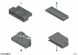 Obudowa wtyczki diagram for BMW MINI F56 LCI JCW