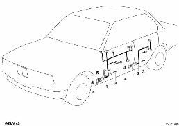 Türkabelbäume diagram for BMW 7 Series E32 750iL