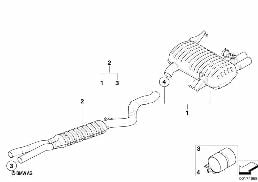 BMW PERFORMANCE MUFFLER SYSTEM