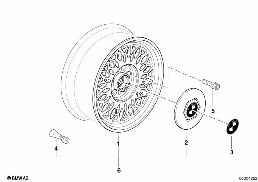 TD-Styling (Styl.7) diagram for BMW 7 Series E32 750iL