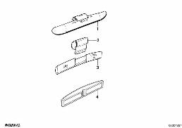 Masselotte plomb diagram for BMW 5 Series E39 525td
