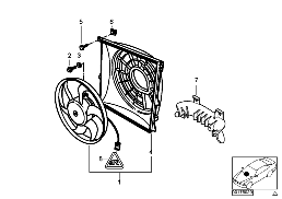 SUCTION FAN AND MOUNTING PARTS