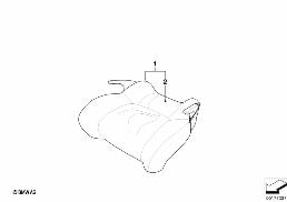 BMW Junior Seat III diagram for BMW 7 Series E65 745i