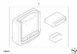 Accessories and Retrofittings diagram for BMW X6 E71 50iX
