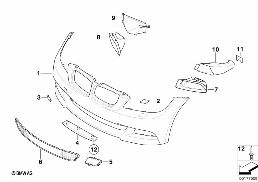 BMW PERFORMANCE AERODYNAMICS, FRONT