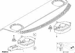 SUBWOOFER HIFI SYSTEM HARMAN KARDON diagram for BMW 3 Series E46 318i