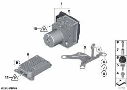 HYDRO UNIT DXC/FASTENING/SENSORS