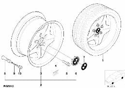 M ROADSTAR-STYLING (STYL.40) diagram for BMW Z3 E36 M