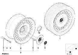 EXCLUSIV-STYLING (STYL.15) diagram for BMW 7 Series E38 740i