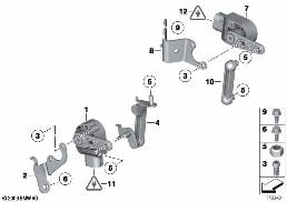 HEADLIGHT VERTICAL AIM CONTROL SENSOR
