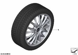 Winterkomplettrad Cross Spoke R114 - 17