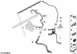 FUEL PIPES / MOUNTING PARTS