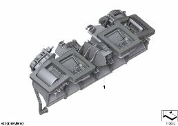 DISTRIBUTION HOUSING, A/C UNIT, UPPER diagram for BMW 5 Series F11 LCI M550dX