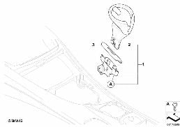 Post-équipt porte-boisson emboîtable diagram for BMW 1 Series E82 120i