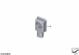 SENSOR F. AUC diagram for BMW 5 Series F11 LCI M550dX
