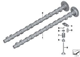 TIMING AND VALVE TRAIN-CAMSHAFT