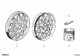 CAST IRON RIM SILVER
