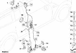 CLOSING SYSTEM, DOOR, REAR