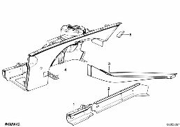 WHEELHOUSE/ENGINE SUPPORT