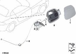 FILL-IN FLAP diagram for BMW Z4 E89 30i