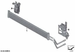 POWER STEERING COOLER diagram for BMW 7 Series F01 LCI 750i
