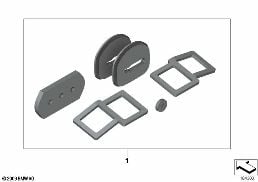 SEAL, HEATER diagram for BMW 5 Series F11 LCI M550dX