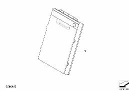 RETROFIT, SKI BAG diagram for BMW 3 Series E90 318i