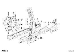SINGLE COMPONENTS FOR BODY-SIDE FRAME
