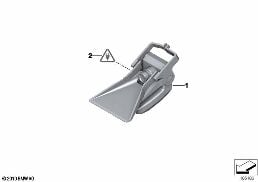 KAFAS CAMERA diagram for BMW 5 Series F11 535i