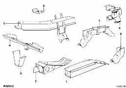 FLOOR PARTS REAR EXTERIOR