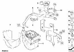 SCR 储液罐 主动式 diagram for BMW X5 E70 LCI 30dX