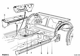 PARTITION TRUNK/SEAT RISER