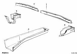 FLOOR PARTS REAR EXTERIOR