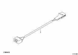 CONVERSION, HEADLIGHTS XENON LCI 2008 diagram for BMW 3 Series E90 318i