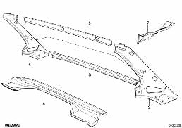 REAR WINDOW FRAME